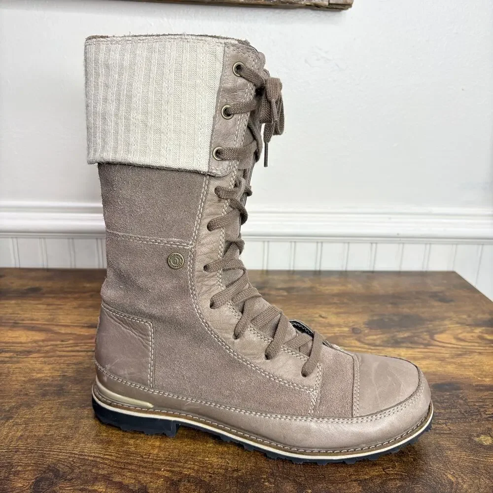 The North Face Size 8.5 Tall Snow Boots Convertible Suede Insulated Snowtropolis